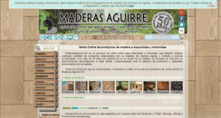 Desktop Screenshot of maderasaguirre.com